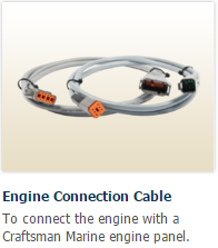 Engine connection cable