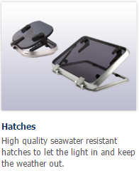 Boat deck hatches