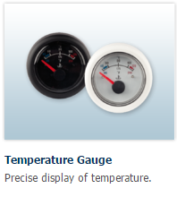 Marine temperature gauge