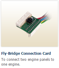 Fly bridge connection card